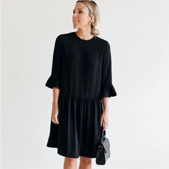The Drop Dresses & Skirts - The Drop Jacey Duprie Black Drop Waist Dress